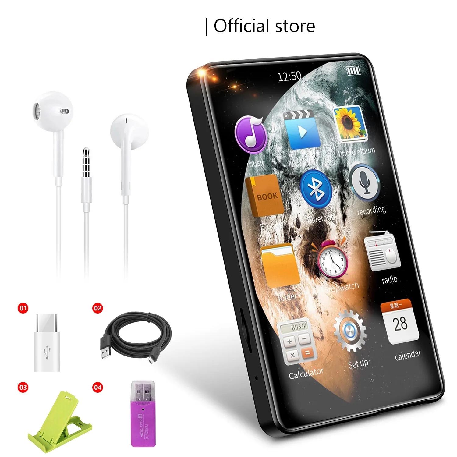 . Ǯ ġũ  5.0 ũ,  Ŀ  ÷̾, FM  ڵ, å, 4 ġ HD Mp3 Mp4 ÷̾, 16GB